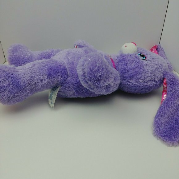 Build A Bear Purple Pawrincess Bunny Rabbit 17" - Picture 4 of 10